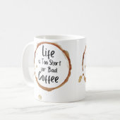 Mug café moderne Brown (Devant gauche)