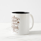 Mug café moderne Brown (Devant droit)