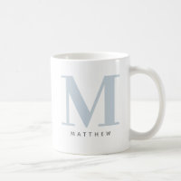 Café Moderne Surnommé à Grandes Lettres Initiale &