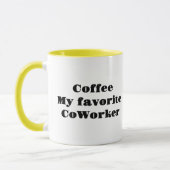 Mug Café Mon collègue favori (Gauche)
