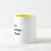Mug Café Mon collègue favori (Centre)