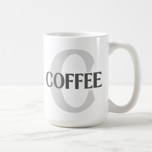 Mug Café monogramme