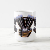 Mug Café Moteur de Moto (Centre)