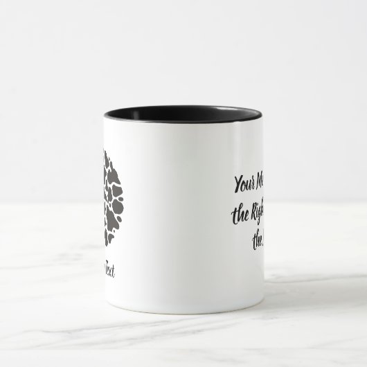 Mug café Motif de vache (Centre)