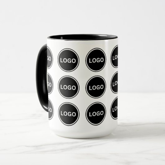 Mug Café Motif simple promotionnel (Devant gauche)