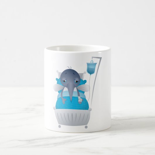 Mug café moustique malade (Centre)