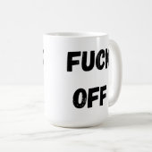 Mug café, Mug drôle, Mug café offensif (Devant droit)