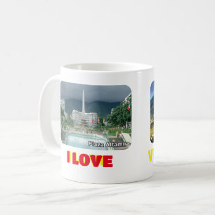 Mug Café mug I love Venezuela, personnalisable