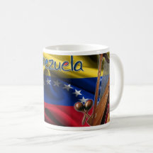 Mug Café mug I love Venezuela, personnalisable