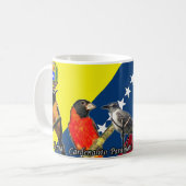 Mug Café mug I love Venezuela, personnalisable (Devant gauche)