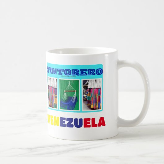 Mug Café mug I love Venezuela, personnalisable (Droite)
