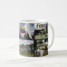 Mug Café mug I love Venezuela, personnalisable