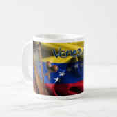 Mug Café mug I love Venezuela, personnalisable (Devant gauche)