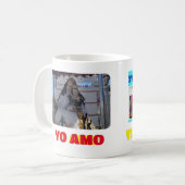 Mug Café mug I love Venezuela, personnalisable (Devant gauche)