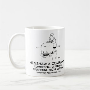 Mug Café-Mug promotionnel nettoyant commercial