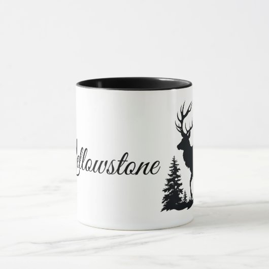 Mug Café Mug-Yellowstone Elk (Centre)
