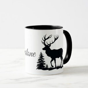 Mug Café Mug-Yellowstone Elk