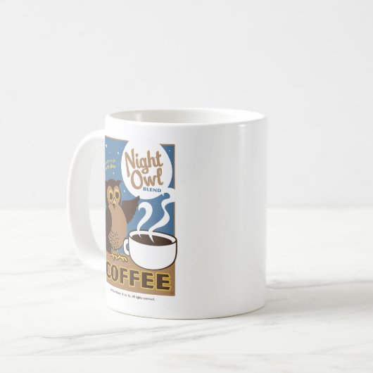 Mug Café Night Owl (Devant gauche)
