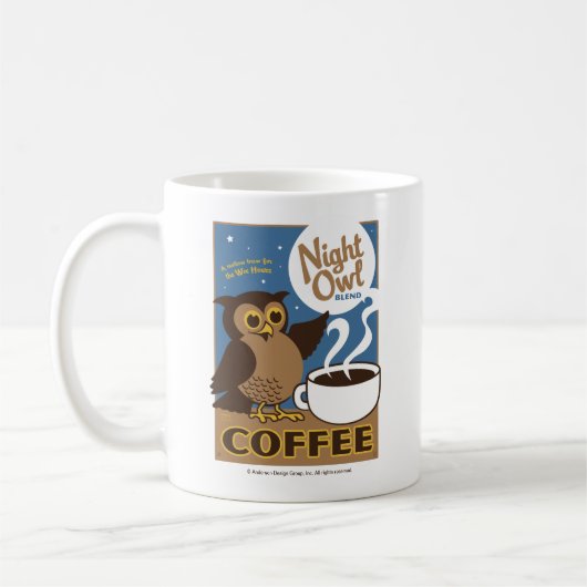 Mug Café Night Owl (Gauche)