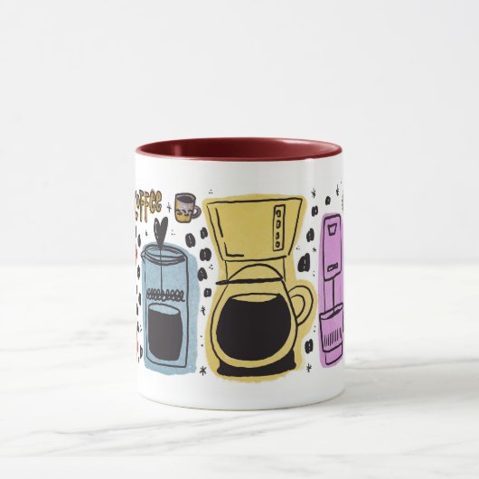 Mug Café noir (Centre)