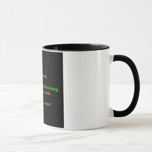 Mug Café noir (Droite)