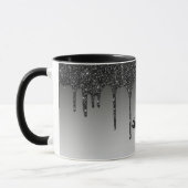 Mug café noir - Élégance élégante et moderne (Gauche)