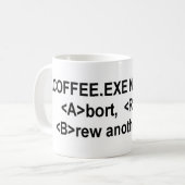 Mug café non trouvé (Devant gauche)