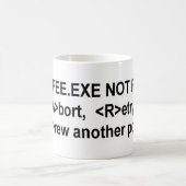 Mug café non trouvé (Centre)