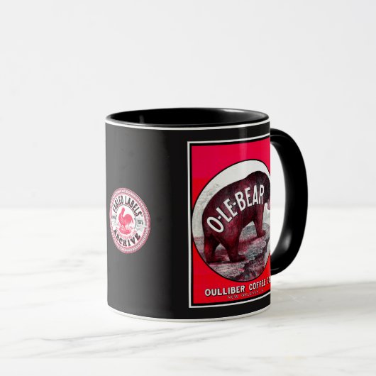 Mug Café O-Le-Bear (Devant droit)