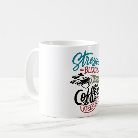 Mug Café observé (Devant gauche)