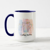 Mug Café Obsessionnel Cute Barista (Gauche)