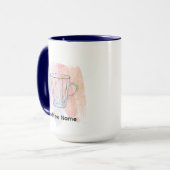 Mug Café Obsessionnel Cute Barista (Devant gauche)