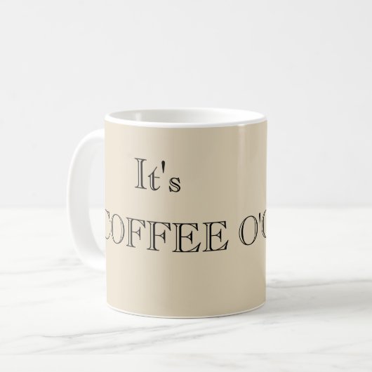 Mug Café O'clock (Devant gauche)