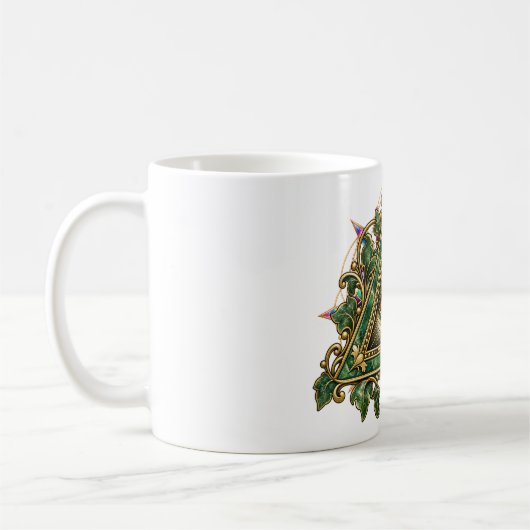 Mug Café Œil de Jade Vine (Gauche)