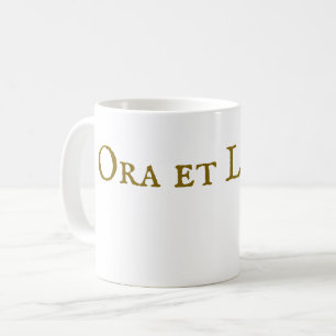 Mug café Ora et Labora