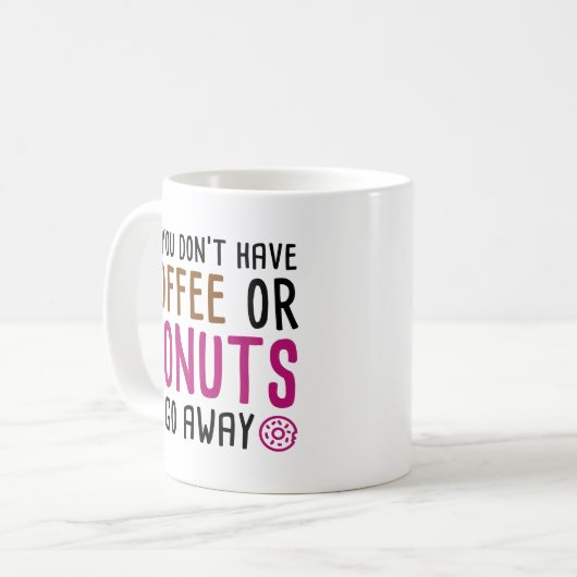 Mug Café Ou Donuts (Devant gauche)