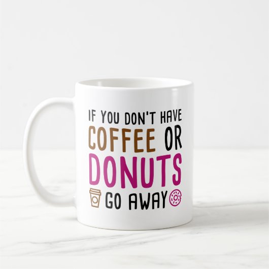 Mug Café Ou Donuts (Gauche)