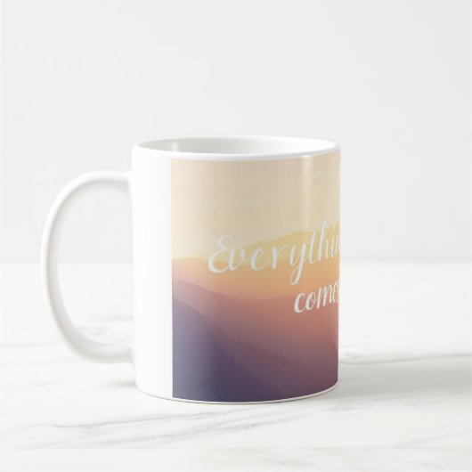 Mug Café ou thé avec sens (Gauche)