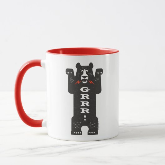 Mug café Ours Noir ( GRRR! ) (Gauche)