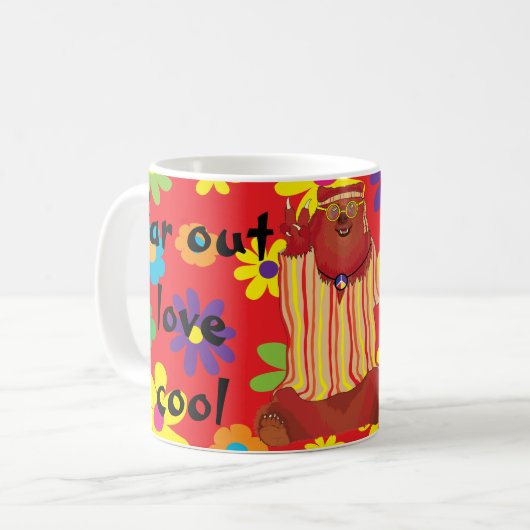 Mug café Ours super (Devant gauche)