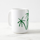 Mug café Palm Tree été (Devant gauche)