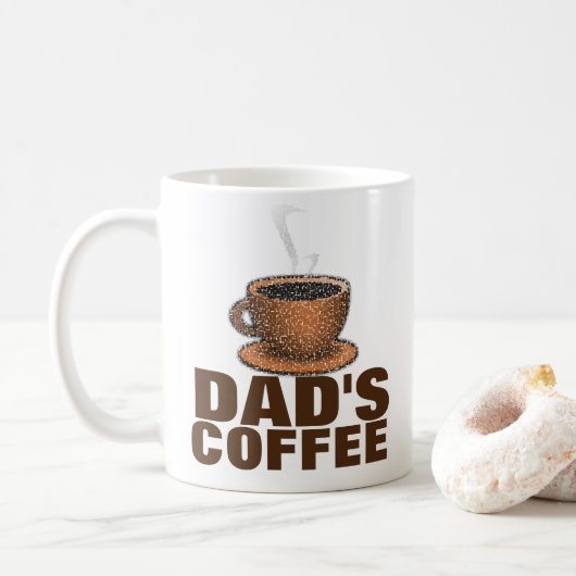 Mug Café papa (Avec donut)