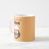 Mug Café Papa Grillmaster Chouette Mignon (Devant gauche)