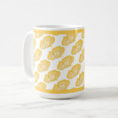 Mug Café Papillons Jaunes (Devant gauche)