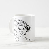 Mug Café, parce que être adulte est dur ! (Devant gauche)