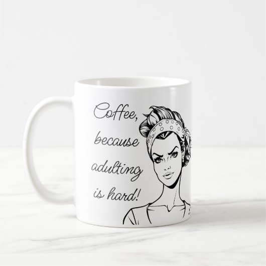 Mug Café, parce que être adulte est dur ! (Gauche)