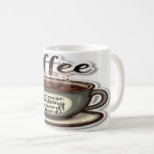 Mug Café Parce Que L'Adulte Est Difficile - Humoristiq (Devant droit)