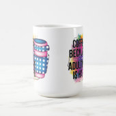 Mug Café Parce Que L'Adulte Est Dur (Centre)