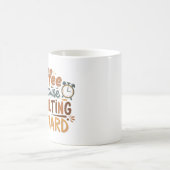 Mug 'Café, Parce Que L'Adulte Est Dur' (Centre)