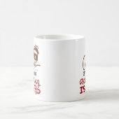Mug Café Parce Que L'Adulte Est Dur (Centre)